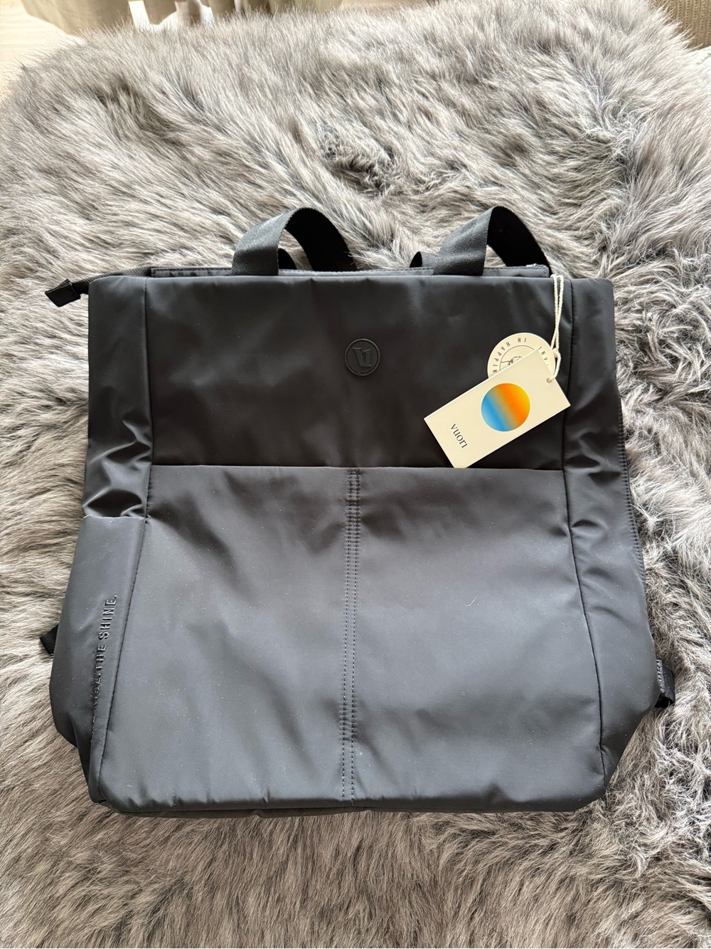 NWT Vuori V1 Convertible Tote Backpack